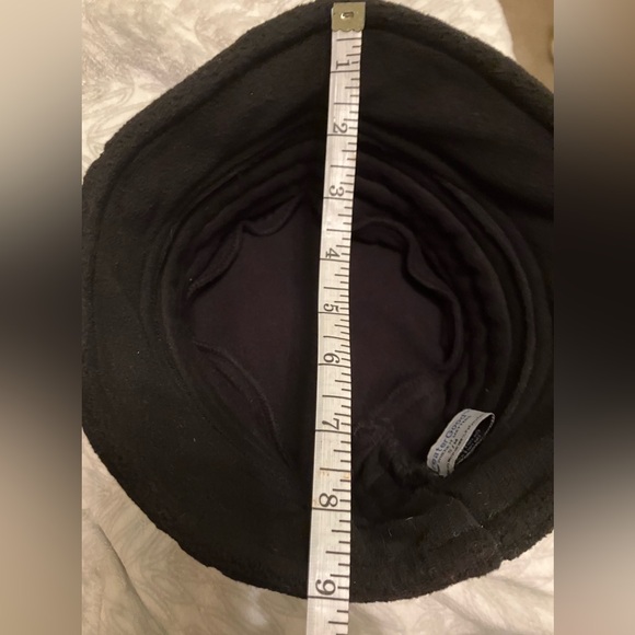 Embroidered Cloche Hat, S/M - Picture 3 of 4